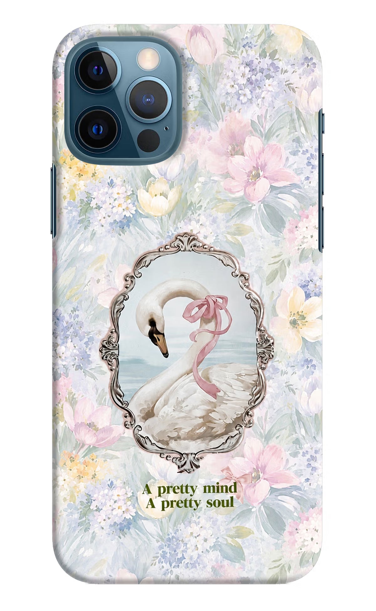 Pretty Mind Pretty Soul iPhone 12 Pro Back Cover