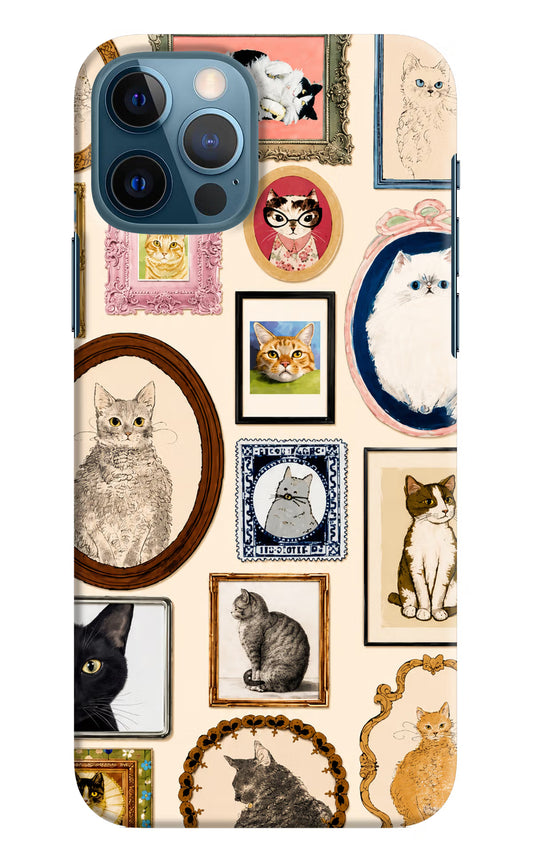 Mirror Cats iPhone 12 Pro Hard Case Back Cover by Casekaro