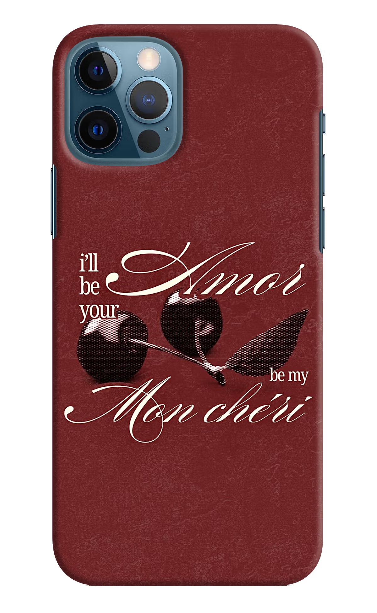 Velvet Cherry iPhone 12 Pro Back Cover