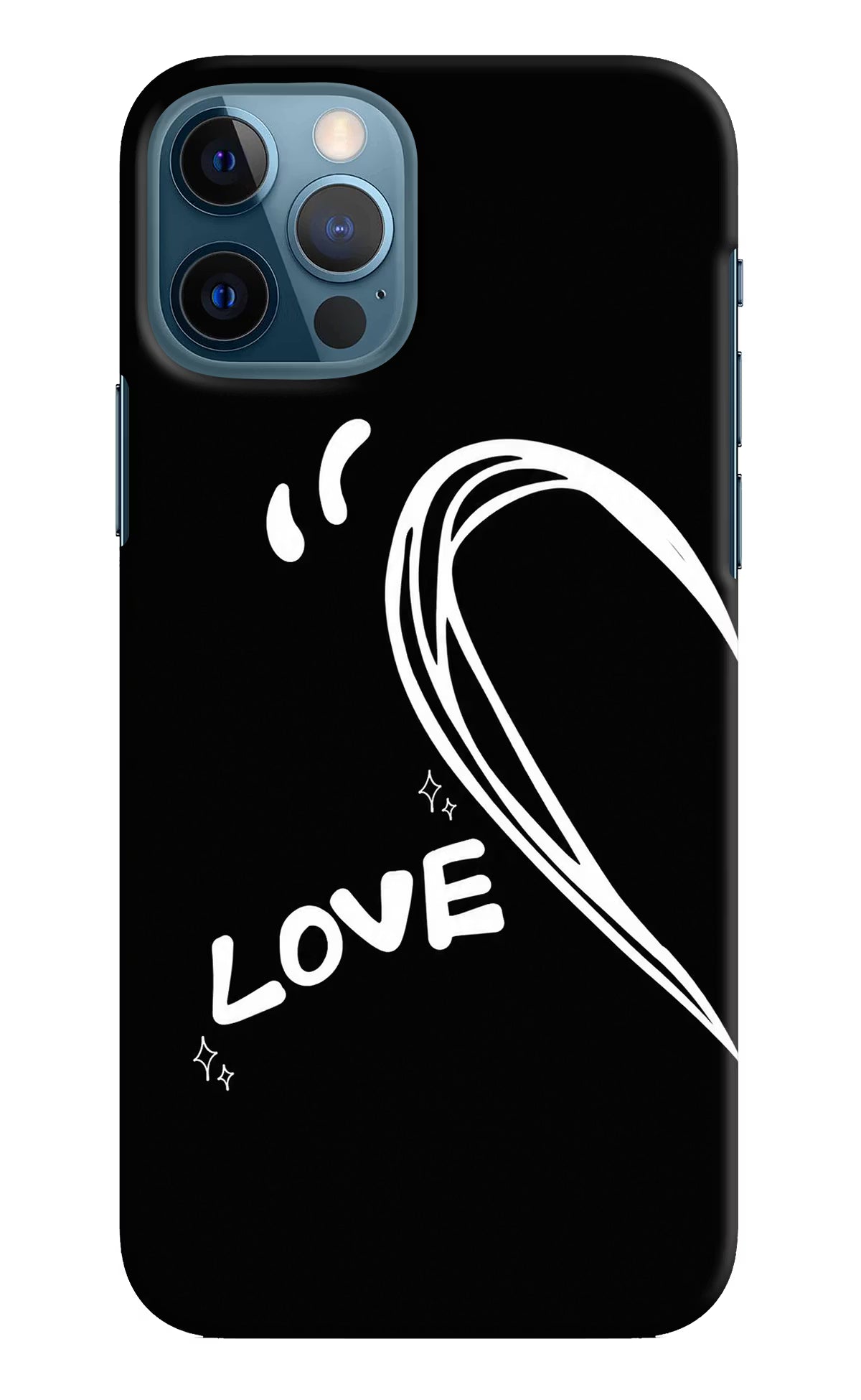 Love Line iPhone 12 Pro Back Cover