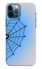 Blue Web iPhone 12 Pro Hard Case Back Cover by Casekaro