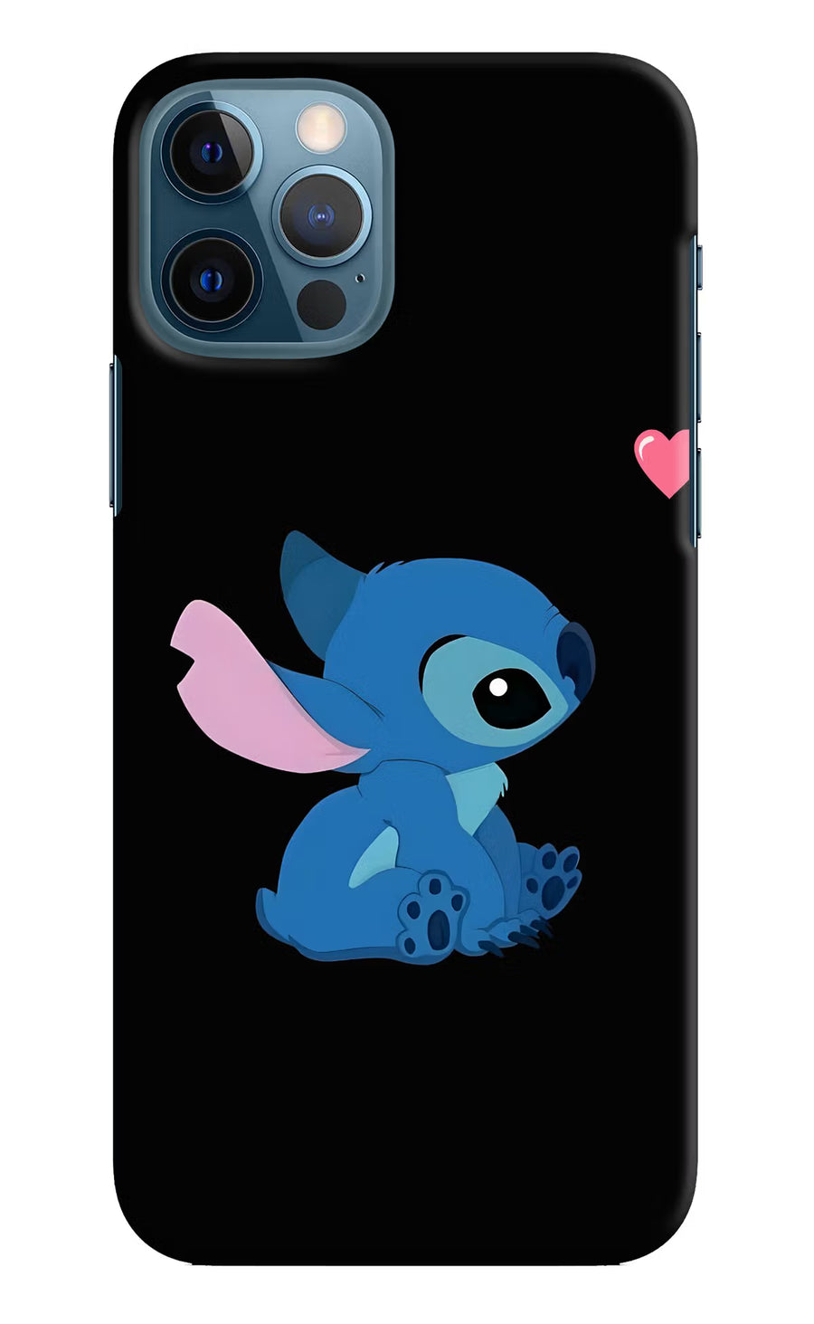 Stitch Crush iPhone 12 Pro Back Cover, Hard case