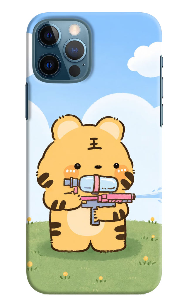 Tiger Treat iPhone 12 Pro Hard Case Back Cover by Casekaro