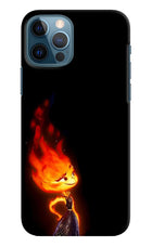 Ember Flame iPhone 12 Pro Hard Case Back Cover by Casekaro
