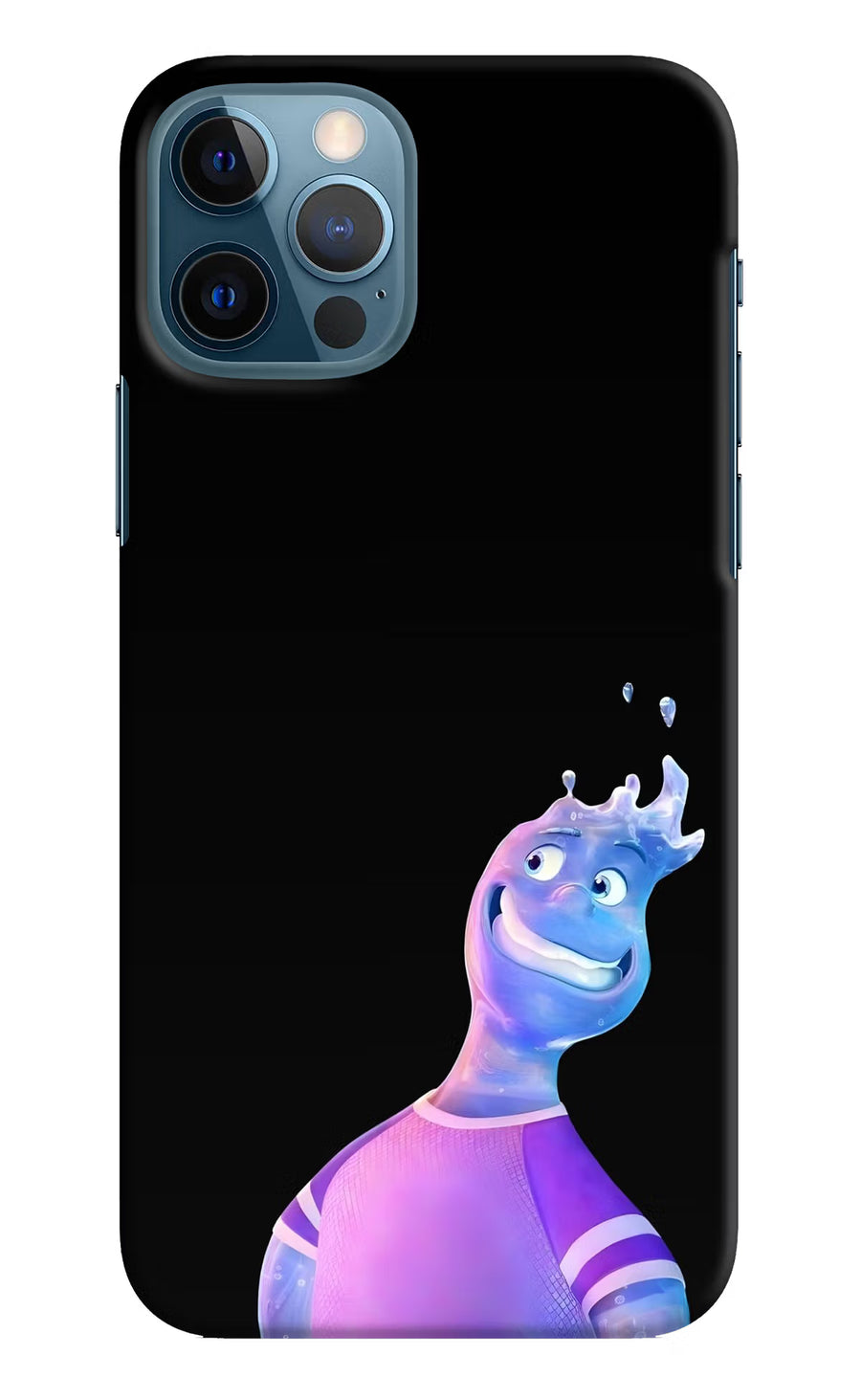 Wade Wave iPhone 12 Pro Back Cover, Hard case