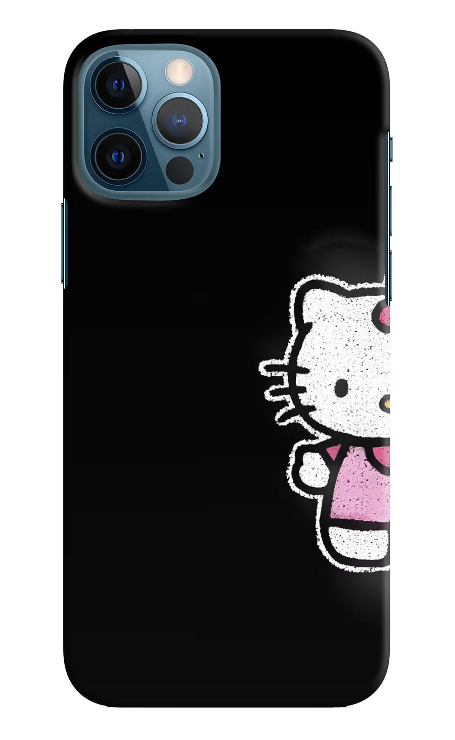 Kitty Charm iPhone 12 Pro Back Cover, Hard case