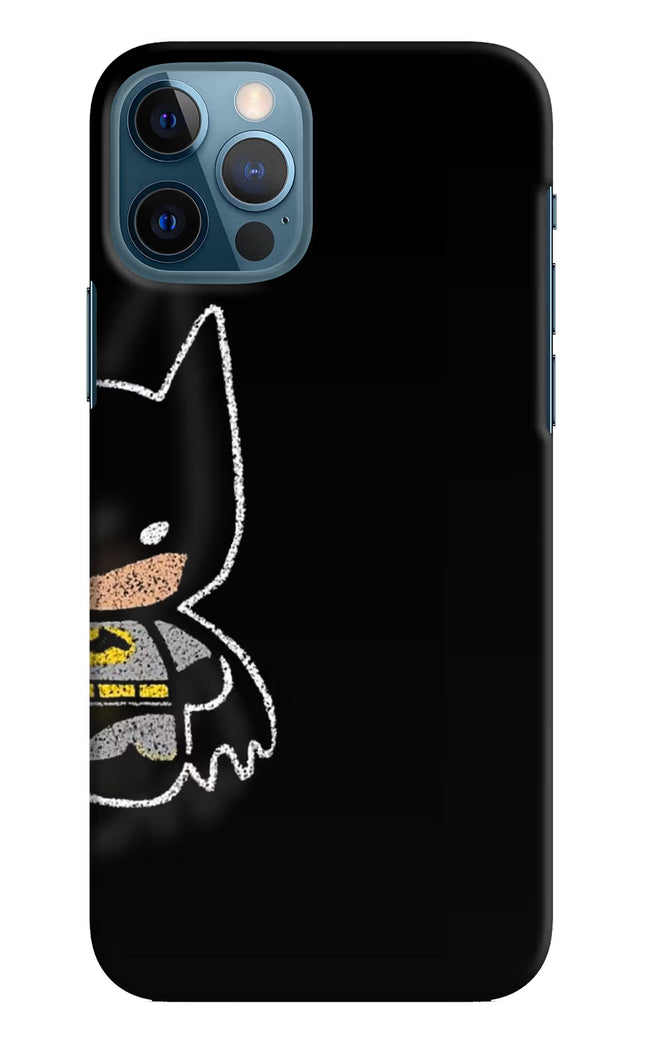 Bat Kitty iPhone 12 Pro Hard Case Back Cover by Casekaro