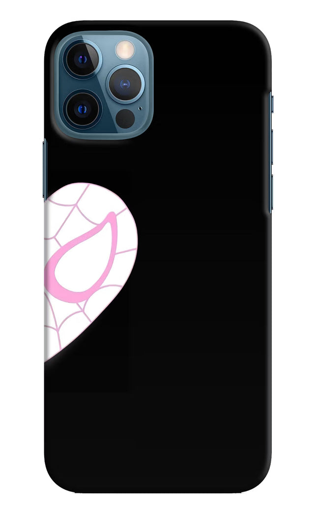 Gwen Mask iPhone 12 Pro Hard Case Back Cover by Casekaro