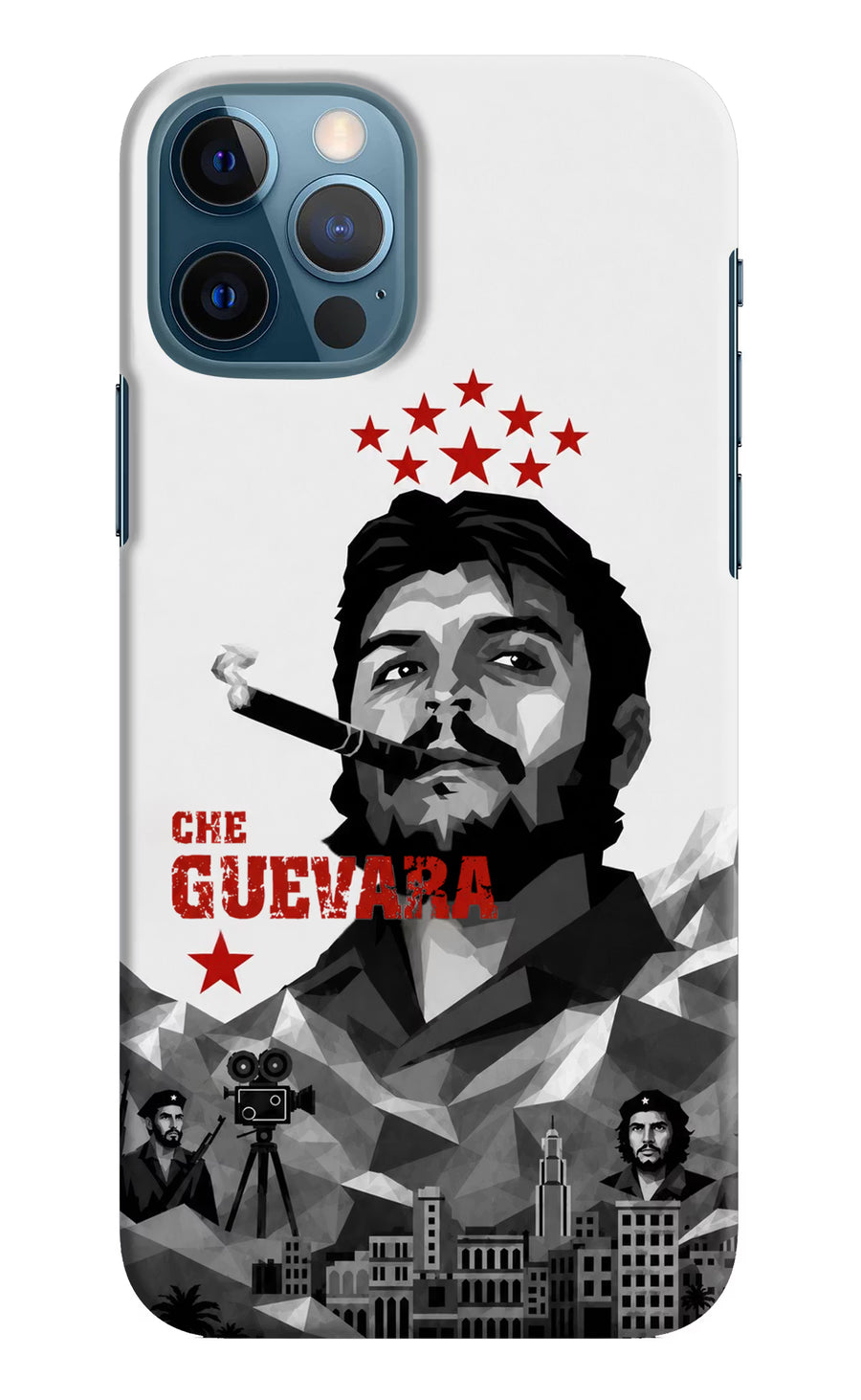 Che Guevara Iconic iPhone 12 Pro Back Cover, Hard case