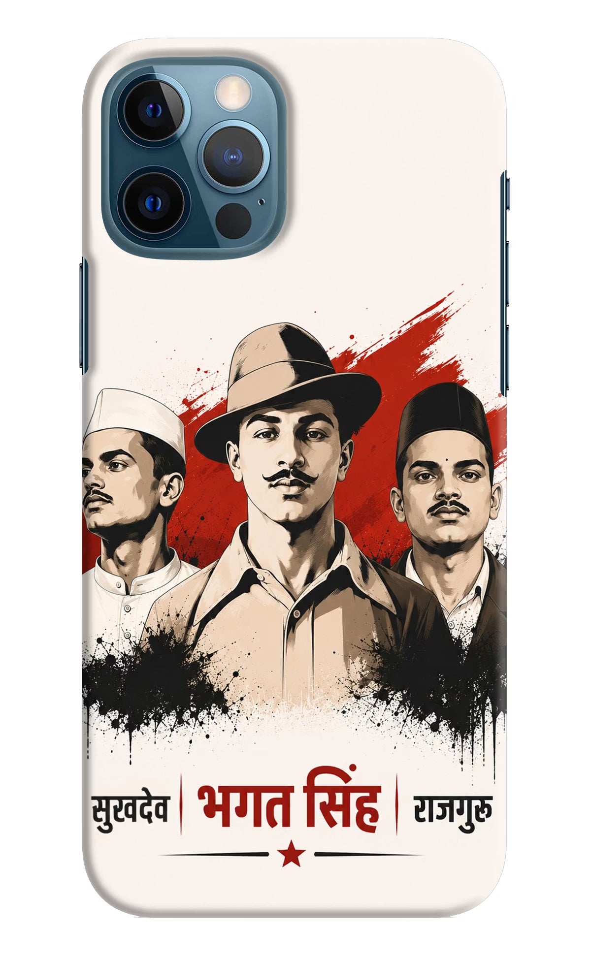 Sardar Patel Iron Will iPhone 12 Pro Back Cover
