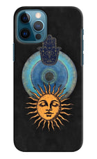 Divine Sun iPhone 12 Pro Hard Case Back Cover by Casekaro