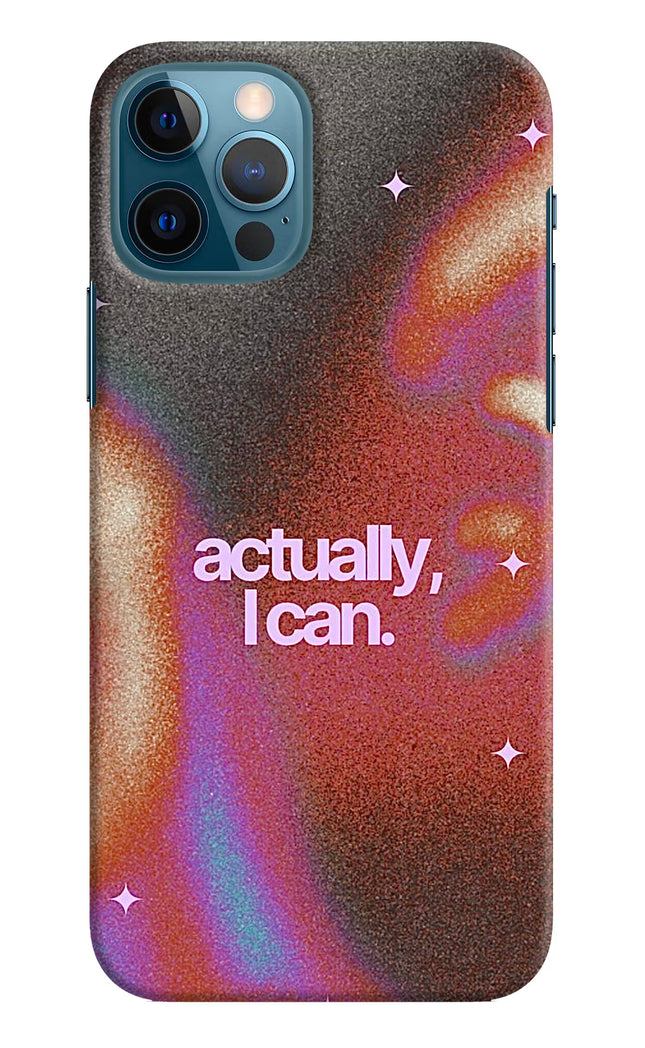 Pink Aura iPhone 12 Pro Hard Case Back Cover by Casekaro
