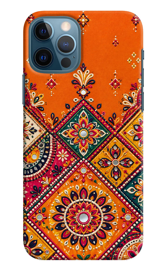 Kutch Glow iPhone 12 Pro Hard Case Back Cover by Casekaro