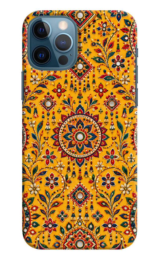 Sunlit Aura iPhone 12 Pro Hard Case Back Cover by Casekaro