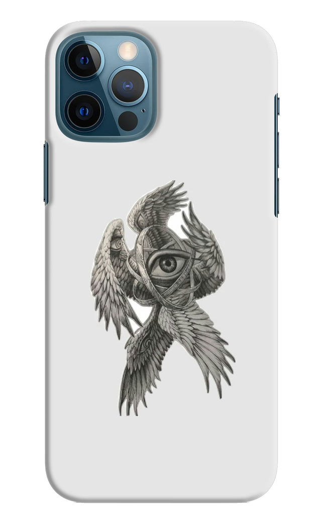 Accurate Angel iPhone 12 Pro Hard Case Back Cover by Casekaro