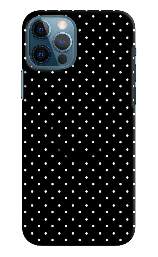 White Dots iPhone 12 Pro Pop Case by Casekaro