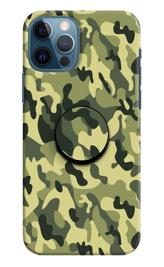Camouflage iPhone 12 Pro Pop Case by Casekaro