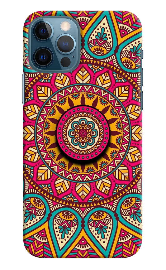 Mandala iPhone 12 Pro Pop Case by Casekaro