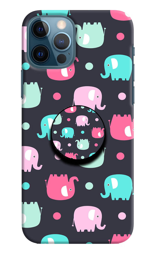 Baby Elephants iPhone 12 Pro Pop Case by Casekaro