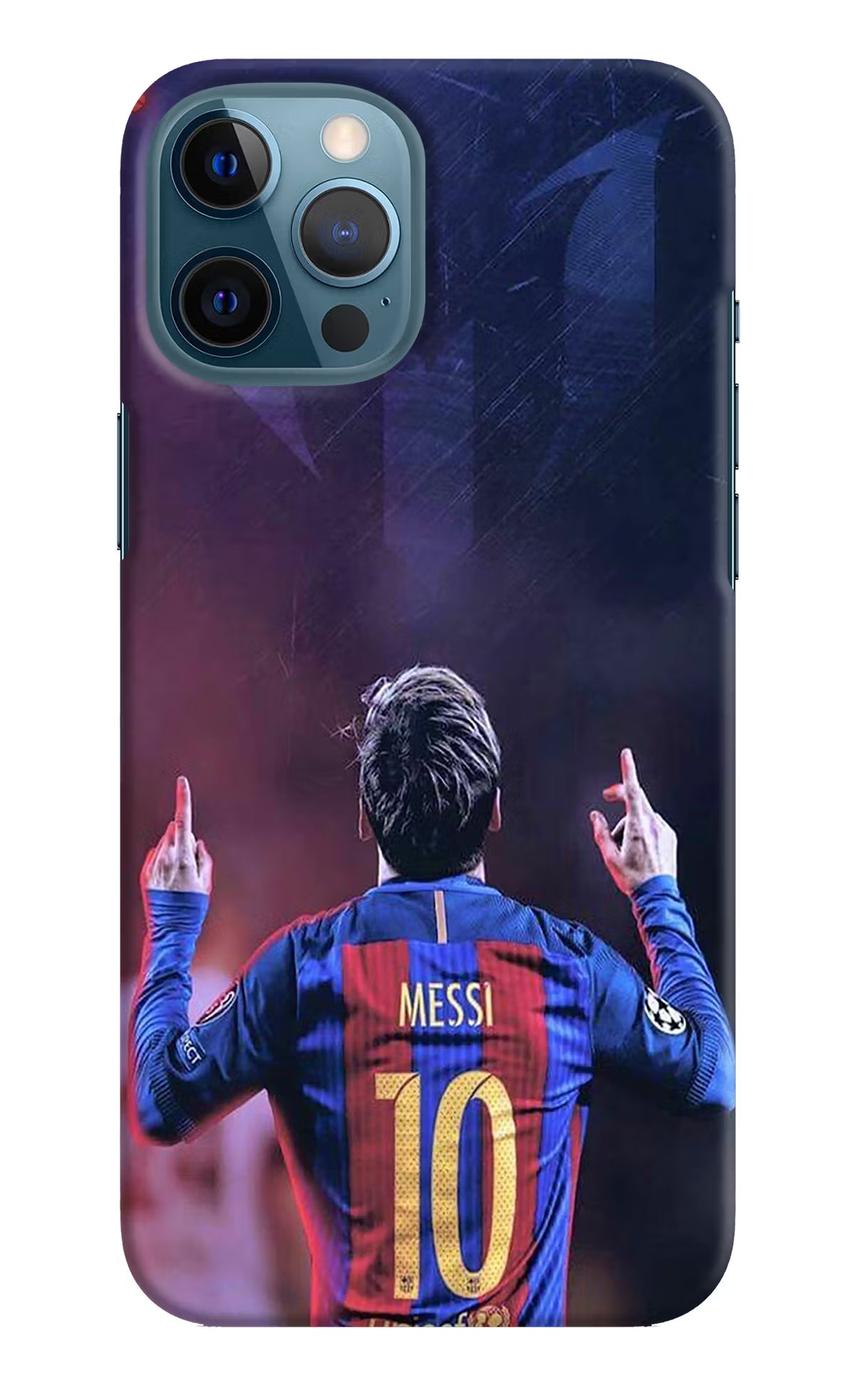 Messi iPhone 12 Pro Max Hard Case Back Cover by Casekaro