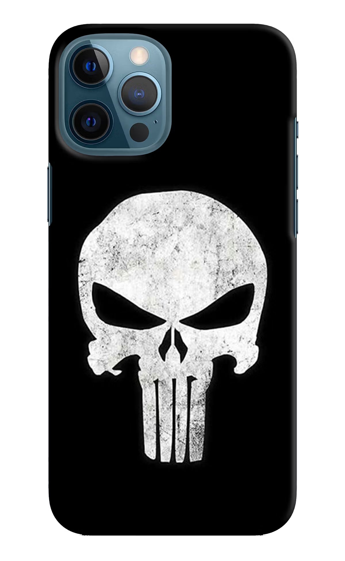 Punisher Skull iPhone 12 Pro Max Hard Case Back Cover by Casekaro
