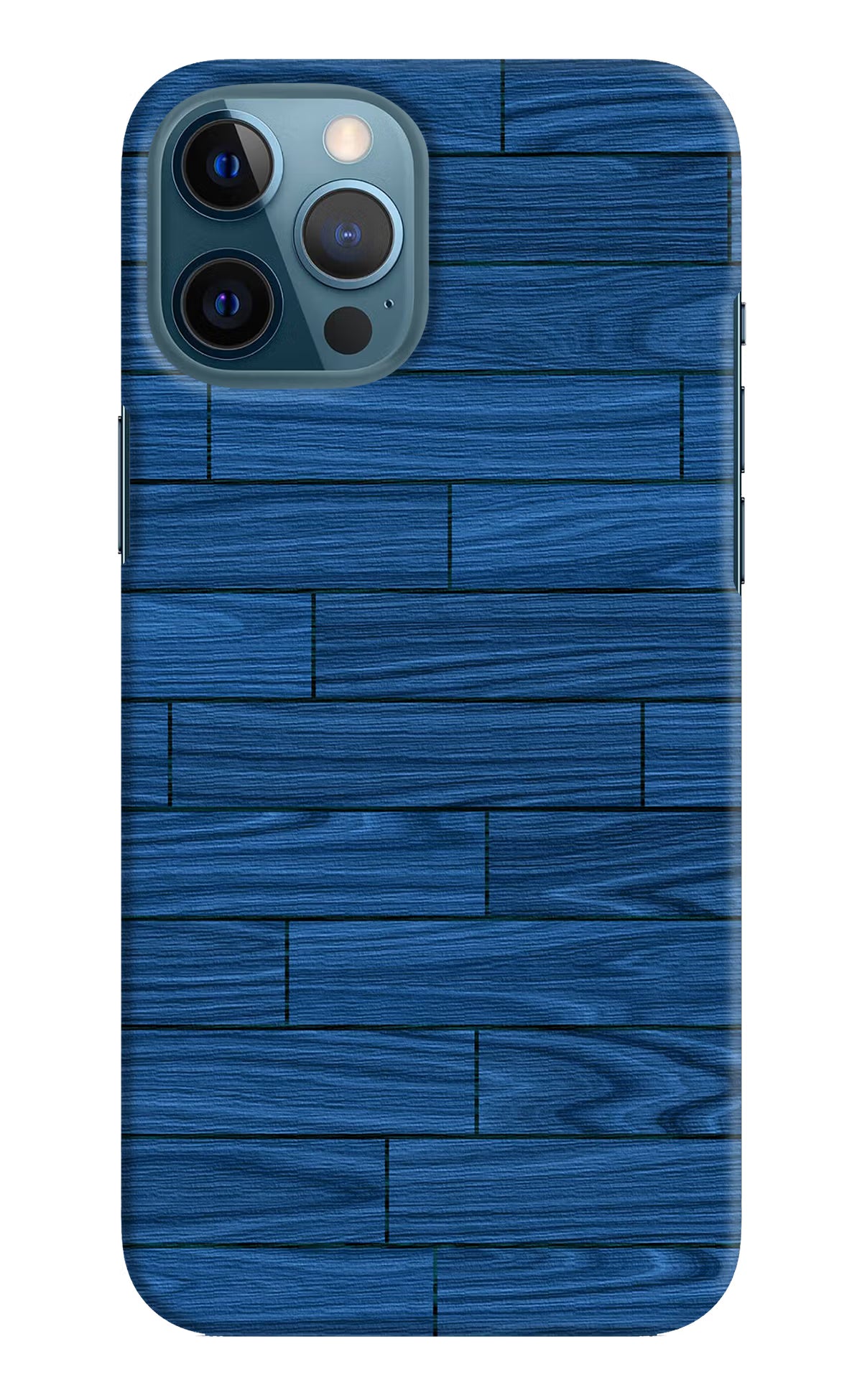 Wooden Texture iPhone 12 Pro Max Hard Case Back Cover by Casekaro