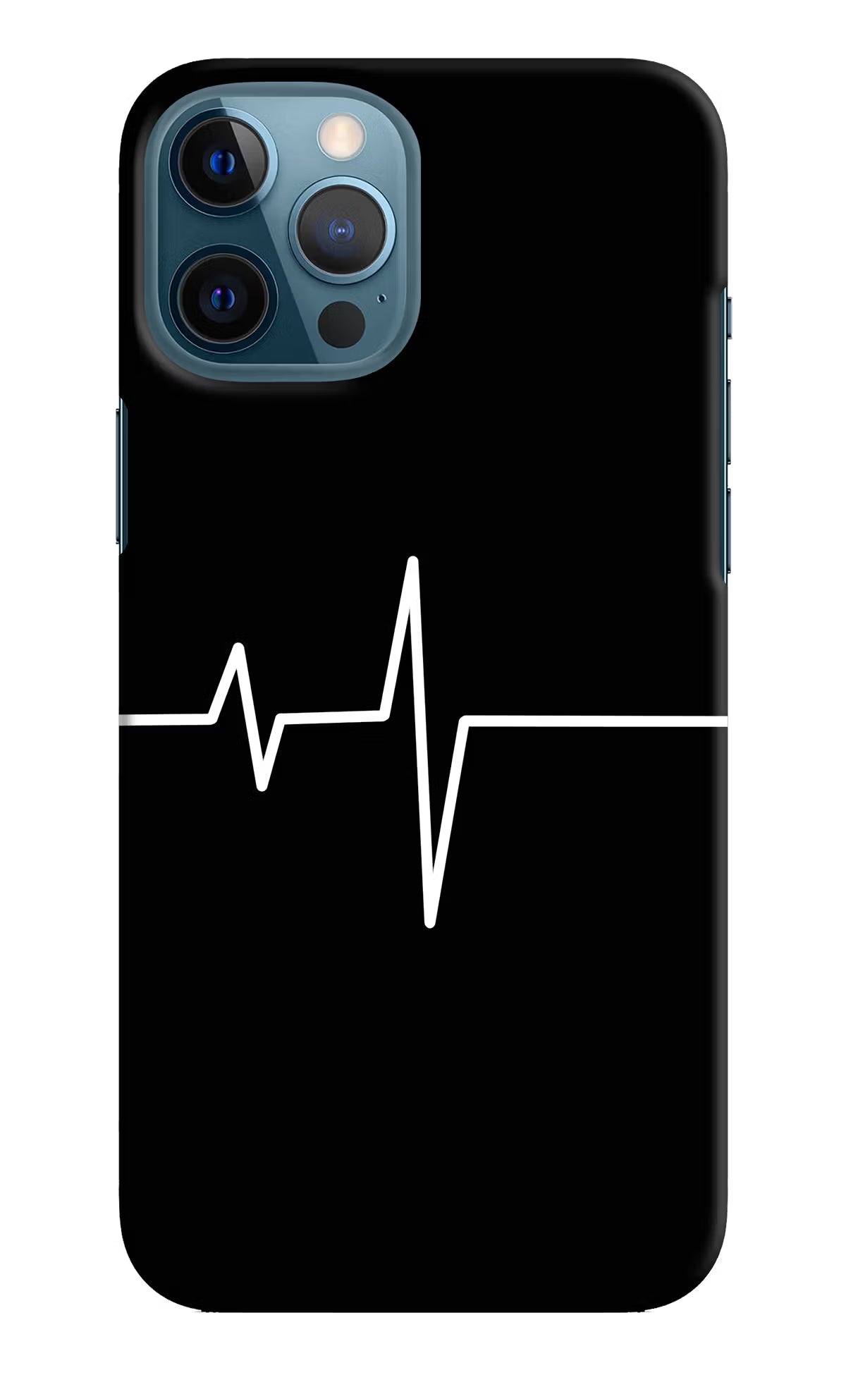 Heart Beats iPhone 12 Pro Max Hard Case Back Cover by Casekaro