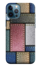 Multicolor Jeans iPhone 12 Pro Max Hard Case Back Cover by Casekaro