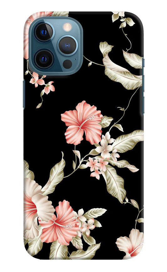 Flowers iPhone 12 Pro Max Hard Case Back Cover by Casekaro