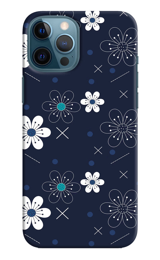 Flowers iPhone 12 Pro Max Hard Case Back Cover by Casekaro