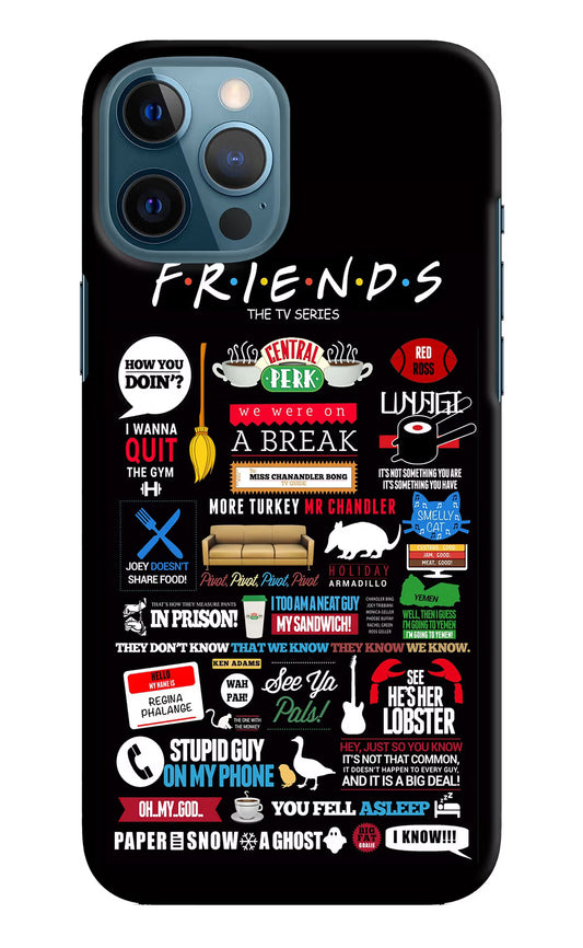 FRIENDS iPhone 12 Pro Max Hard Case Back Cover by Casekaro