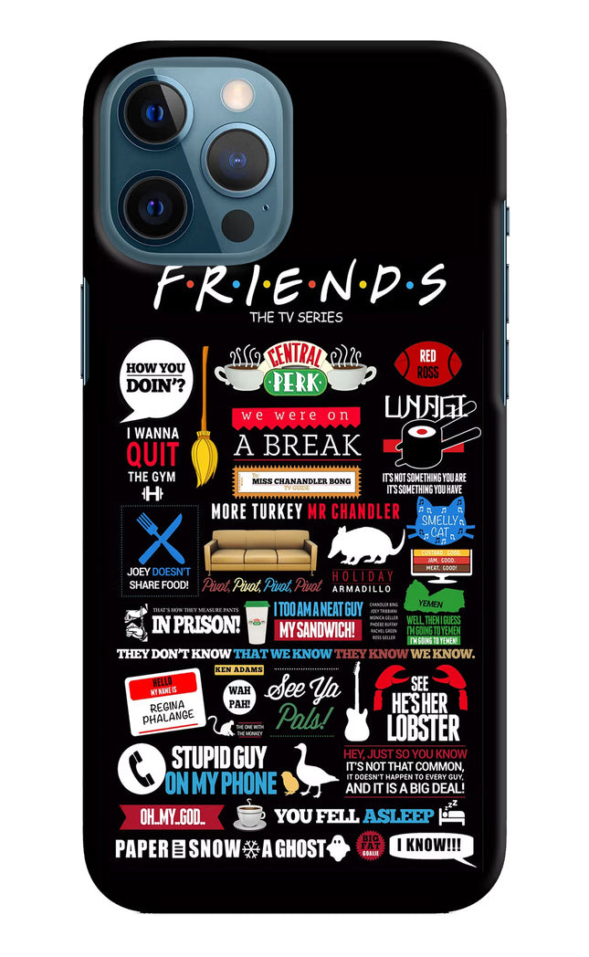 FRIENDS iPhone 12 Pro Max Hard Case Back Cover by Casekaro