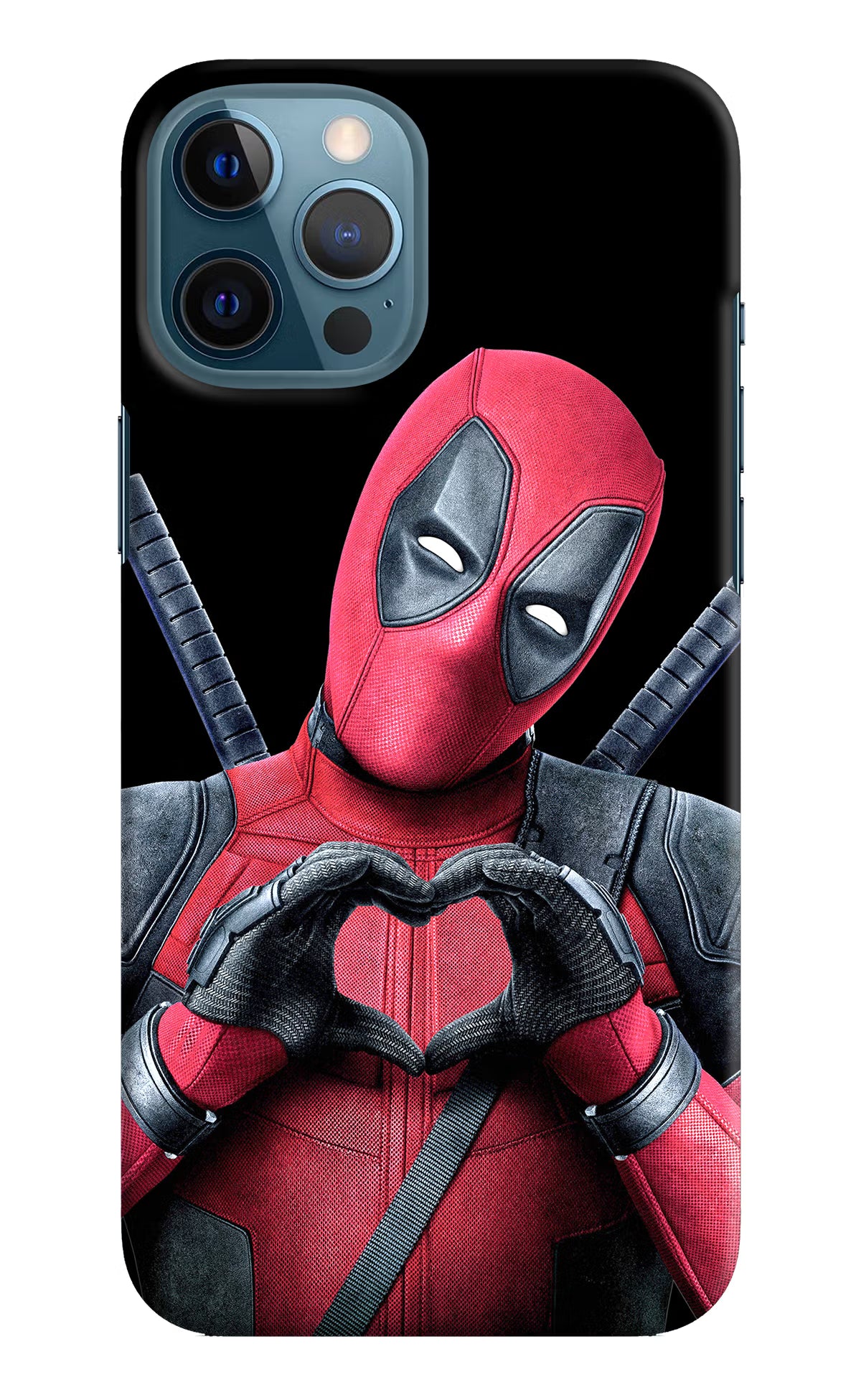 Deadpool iPhone 12 Pro Max Hard Case Back Cover by Casekaro