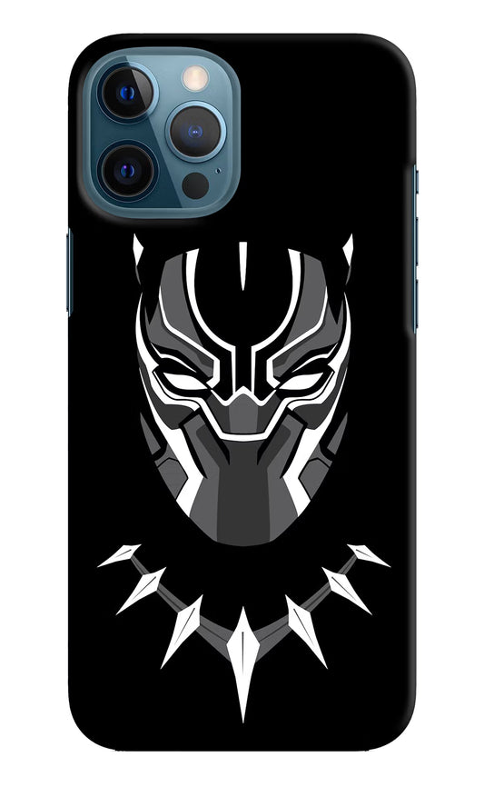 Black Panther iPhone 12 Pro Max Hard Case Back Cover by Casekaro