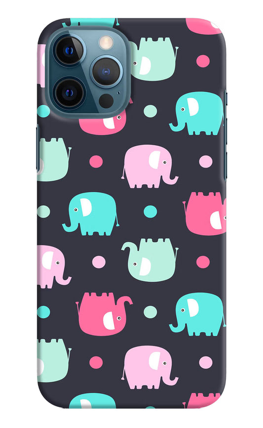 Elephants iPhone 12 Pro Max Hard Case Back Cover by Casekaro