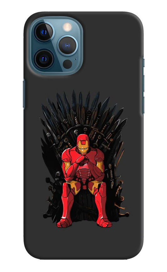 Ironman Throne iPhone 12 Pro Max Hard Case Back Cover by Casekaro