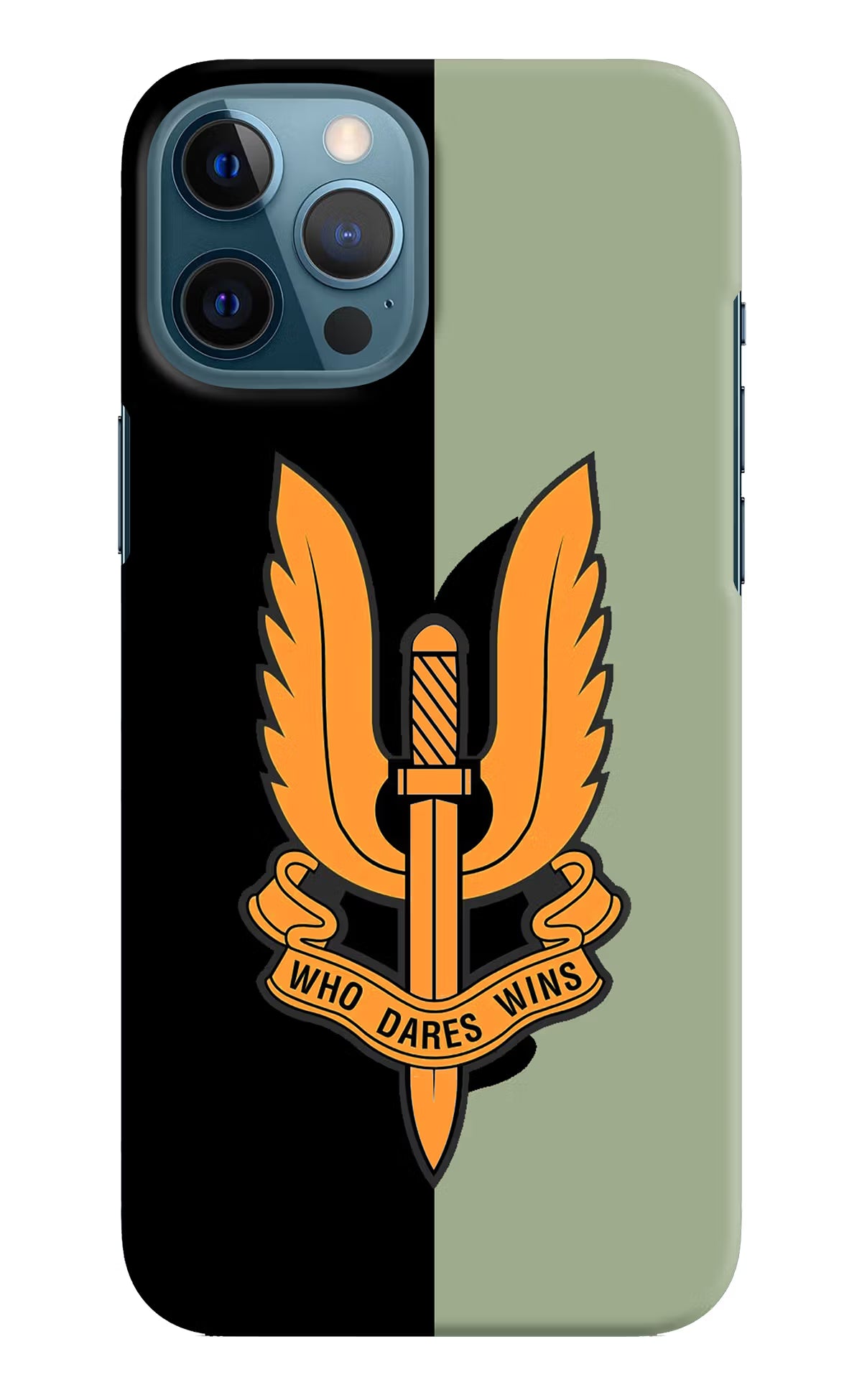 Balidan Logo iPhone 12 Pro Max Hard Case Back Cover by Casekaro