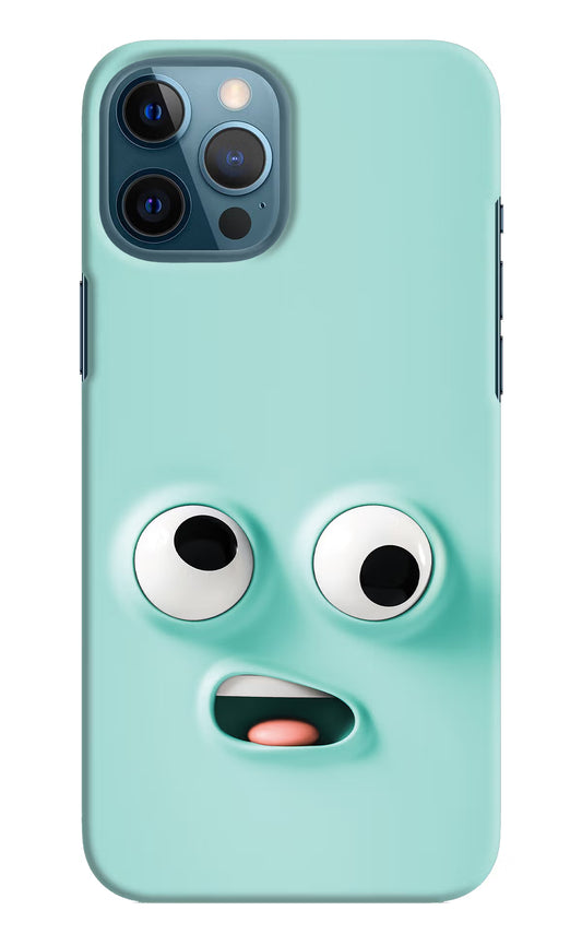 Funny Cartoon iPhone 12 Pro Max Hard Case Back Cover by Casekaro