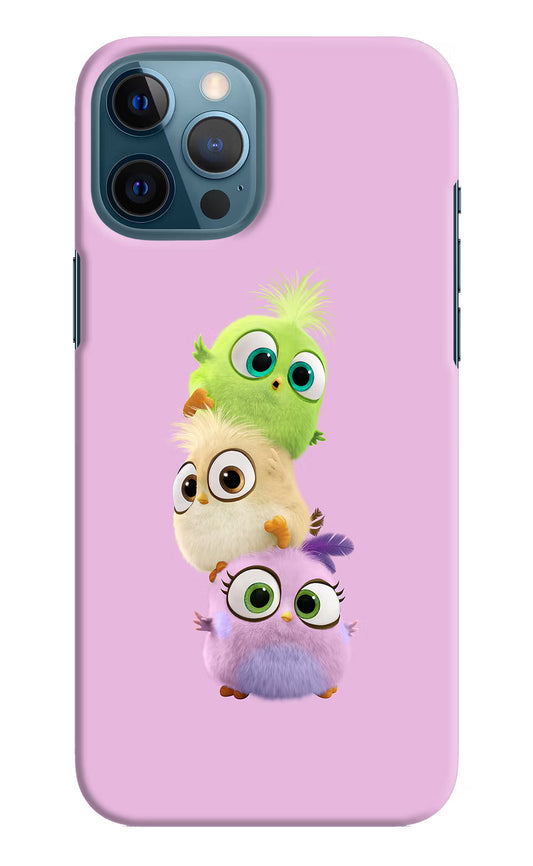 Cute Little Birds iPhone 12 Pro Max Hard Case Back Cover by Casekaro