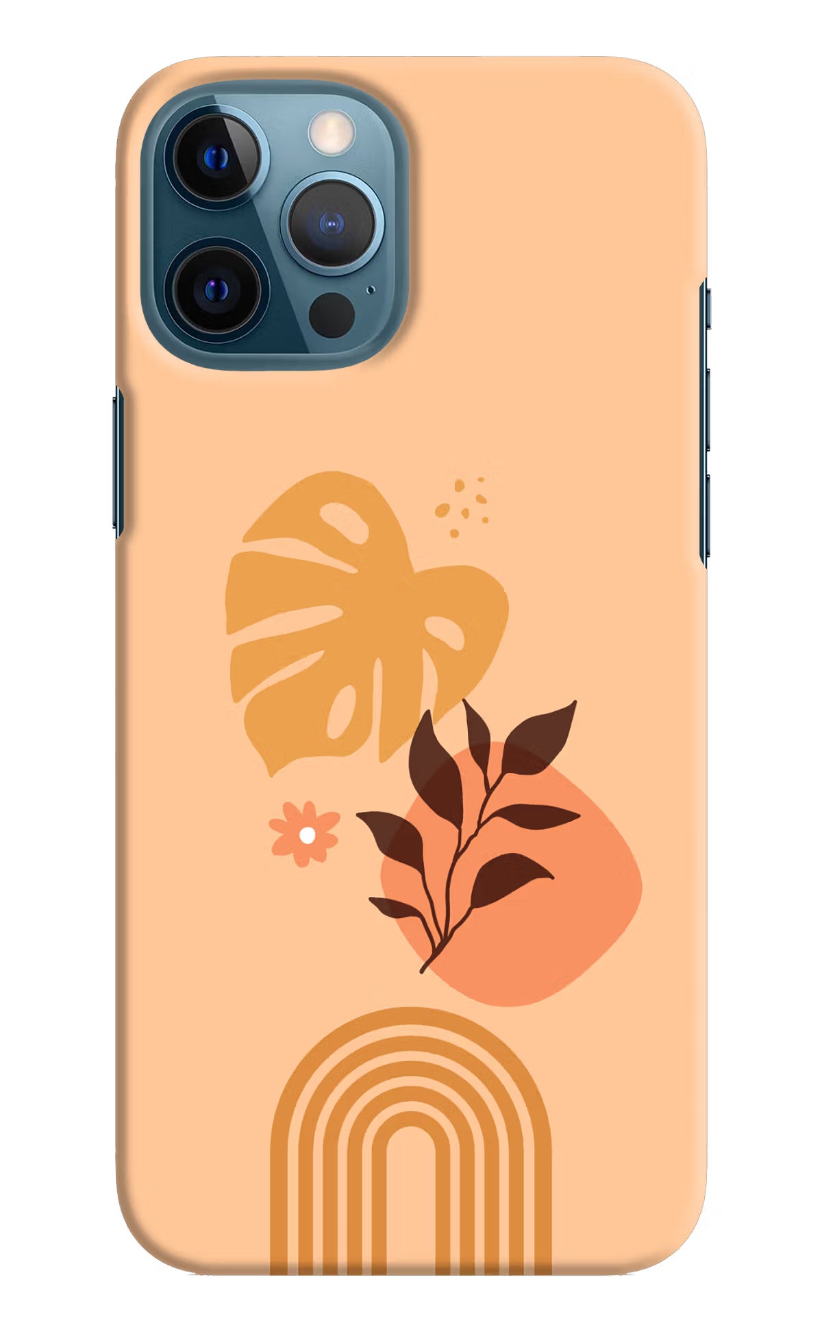 Bohemian Art iPhone 12 Pro Max Hard Case Back Cover by Casekaro