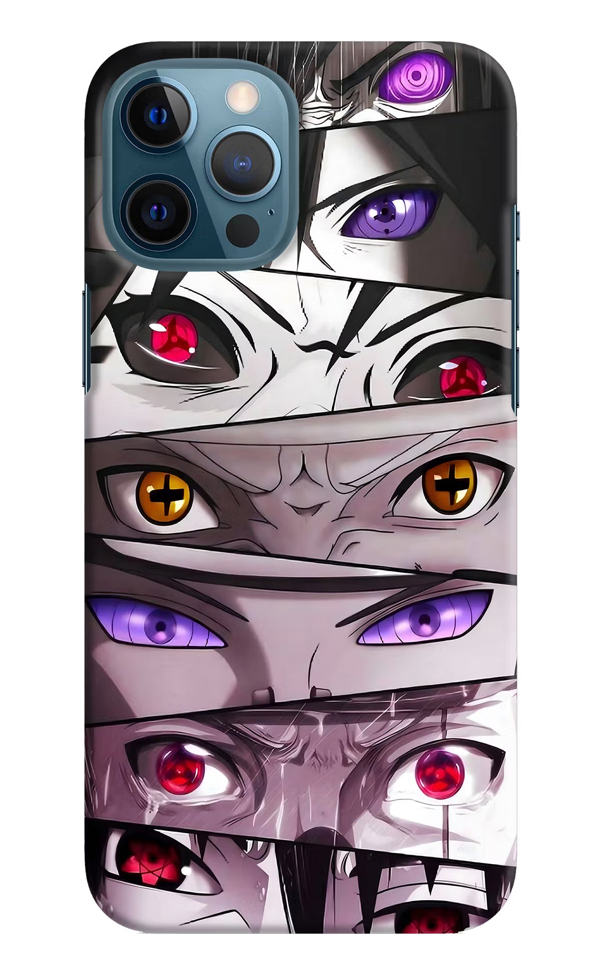 Naruto Anime iPhone 12 Pro Max Hard Case Back Cover by Casekaro
