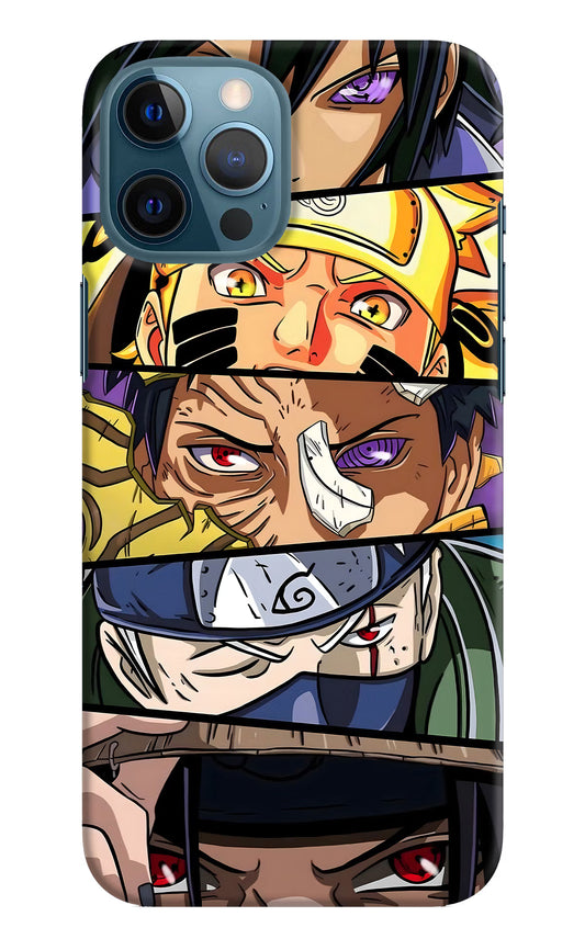Naruto Character iPhone 12 Pro Max Hard Case Back Cover by Casekaro