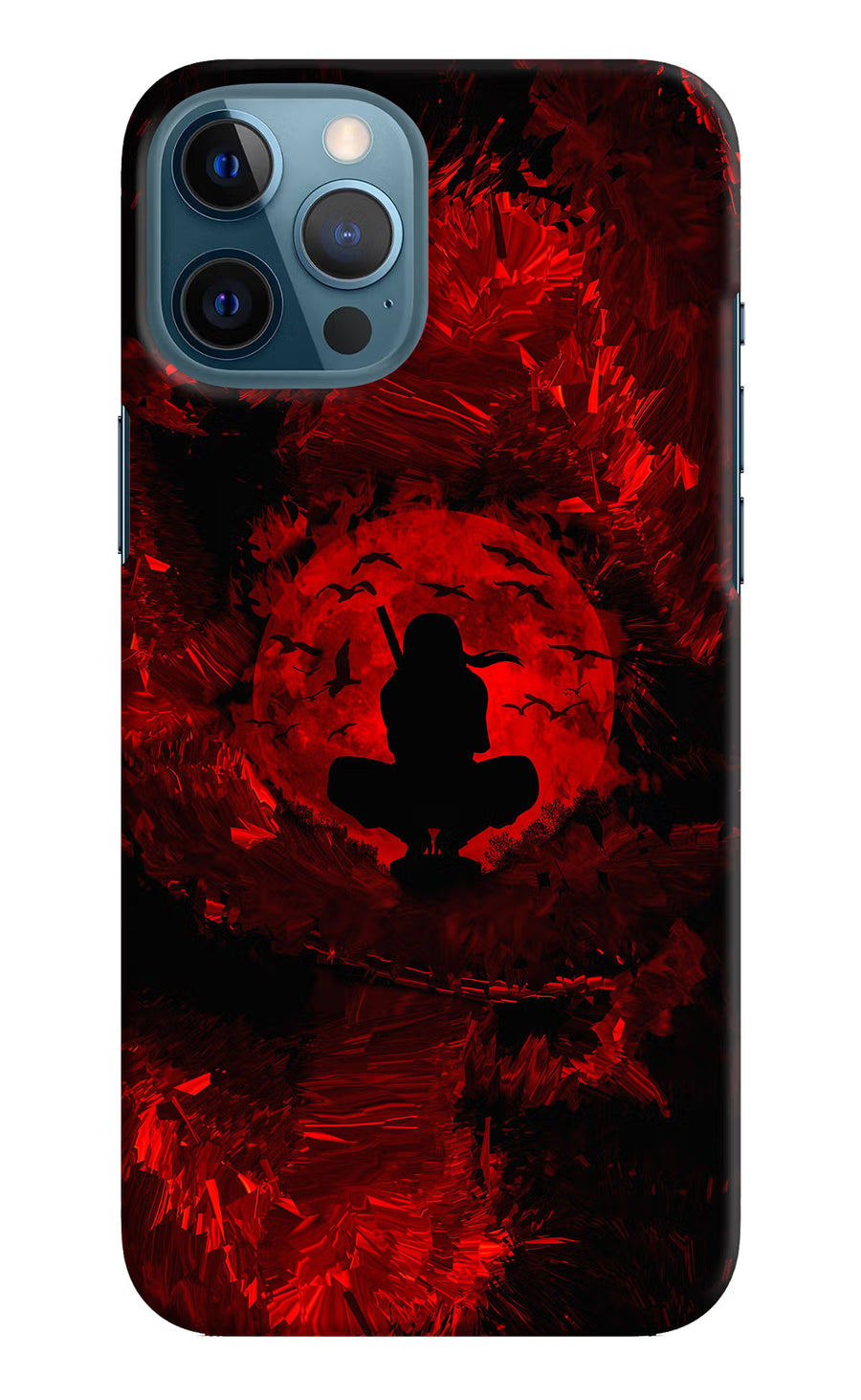Itachi Uchiha iPhone 12 Pro Max Back Cover, Hard case