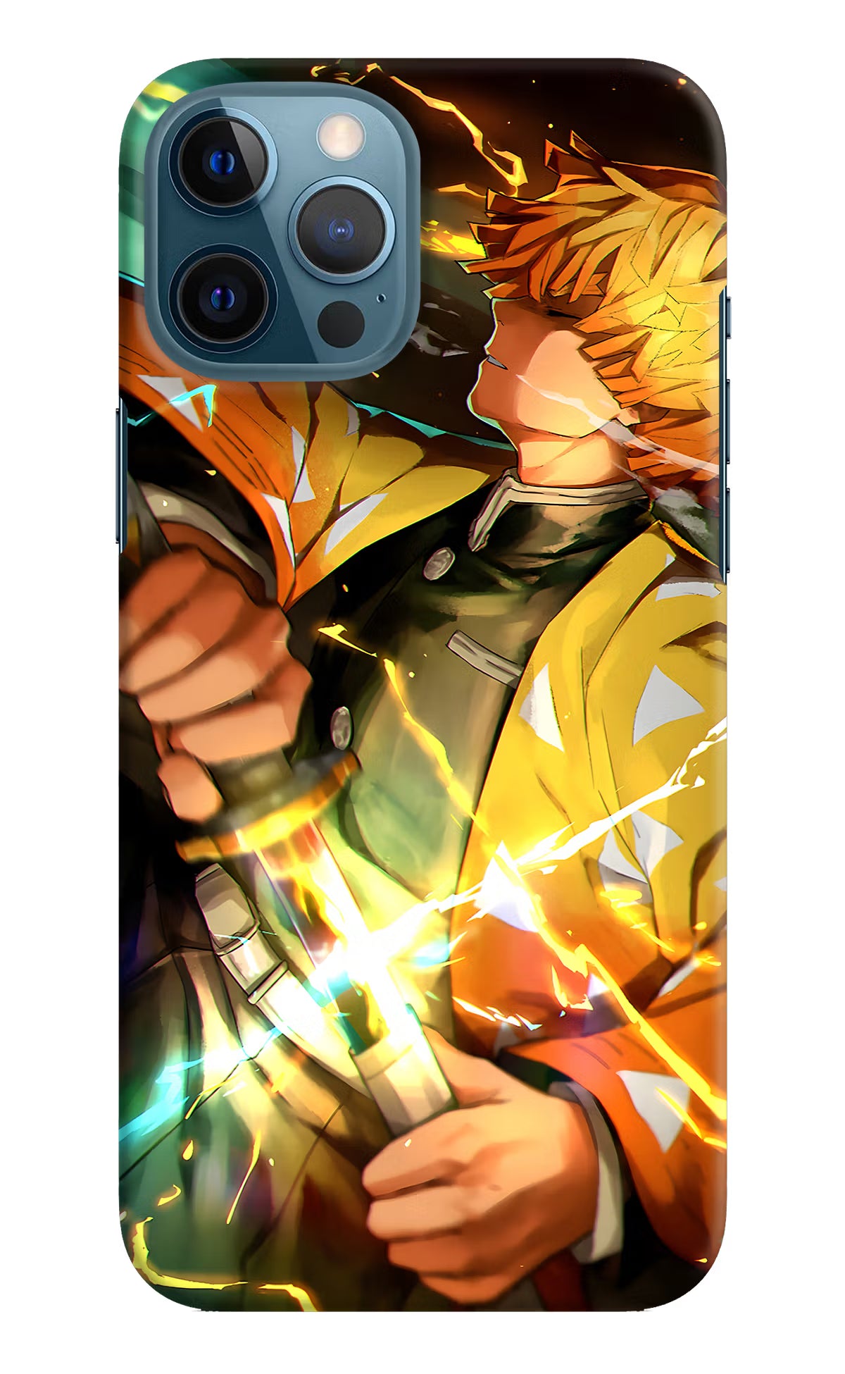 Demon Slayer iPhone 12 Pro Max Hard Case Back Cover by Casekaro