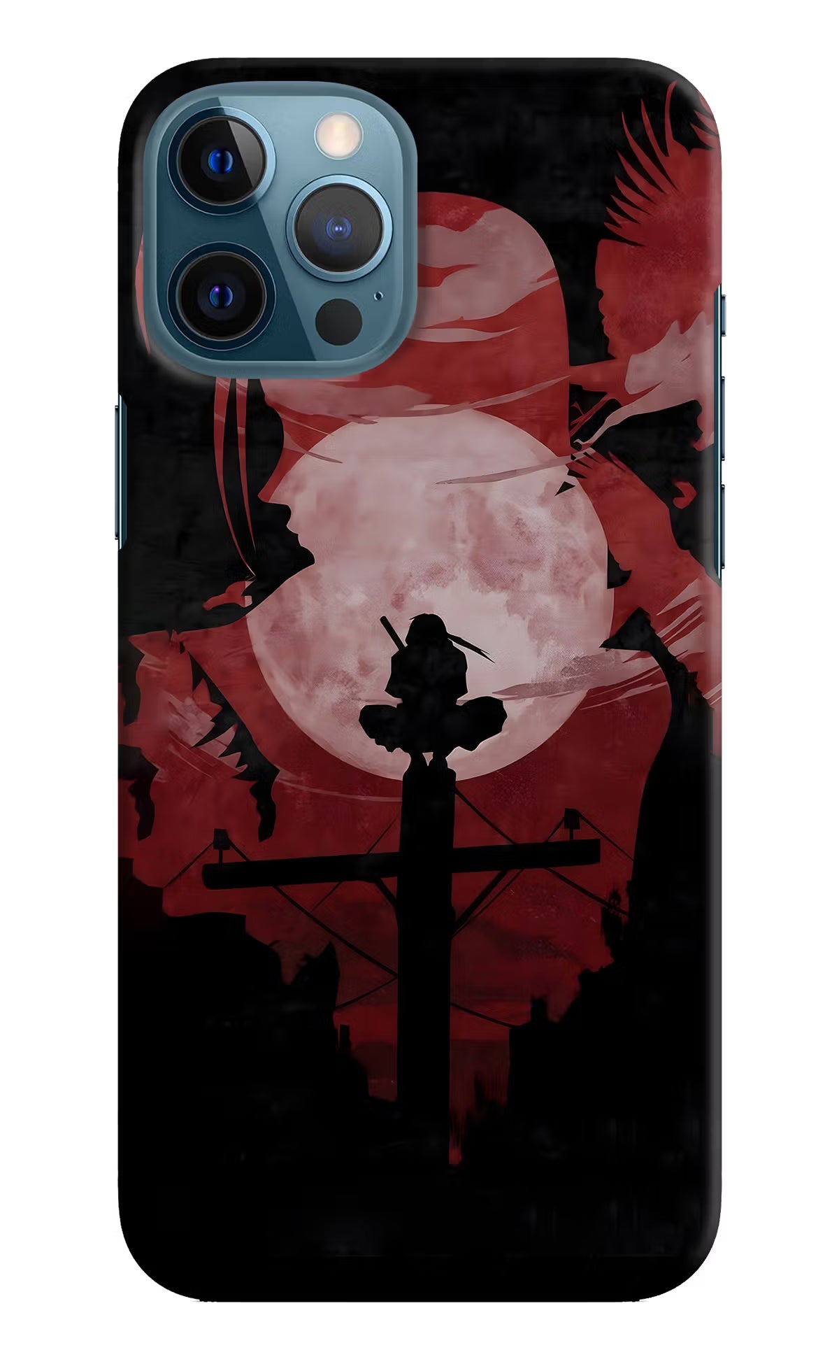Naruto Anime iPhone 12 Pro Max Hard Case Back Cover by Casekaro