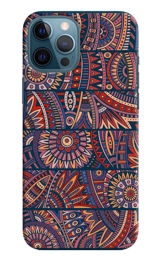 African Culture Design iPhone 12 Pro Max Hard Case Back Cover by Casekaro