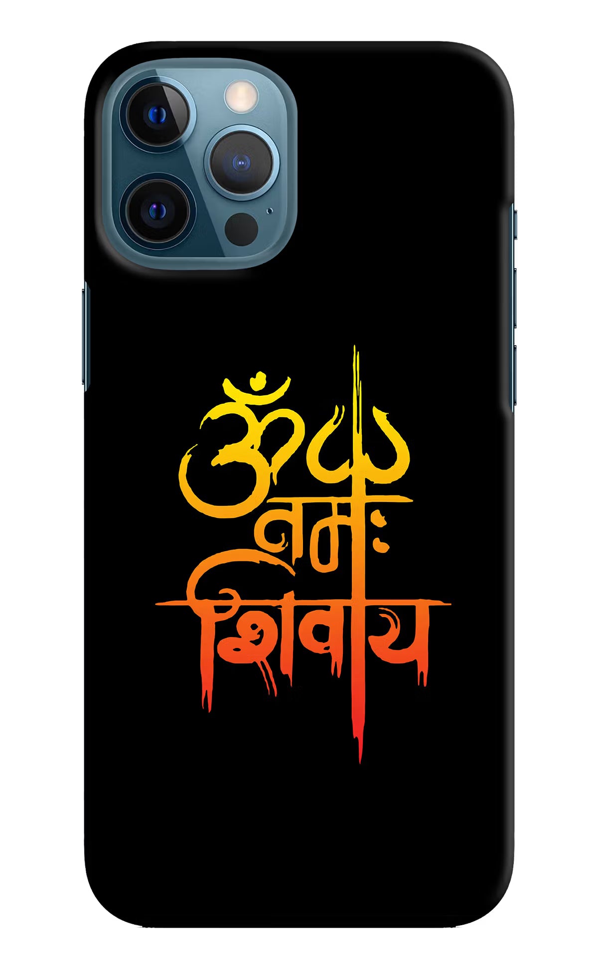 Om Namah Shivay iPhone 12 Pro Max Hard Case Back Cover by Casekaro