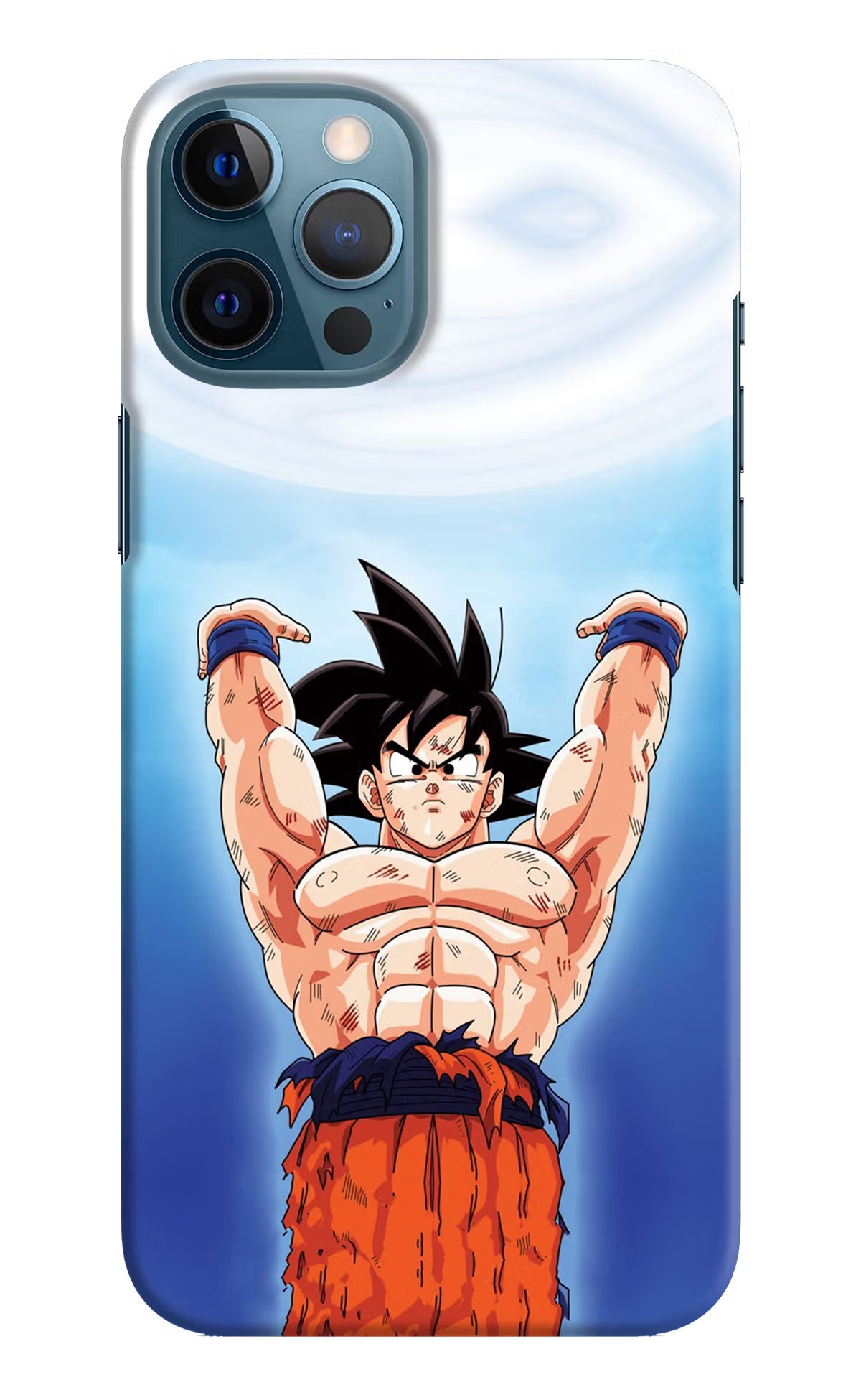 Goku Power iPhone 12 Pro Max Hard Case Back Cover by Casekaro