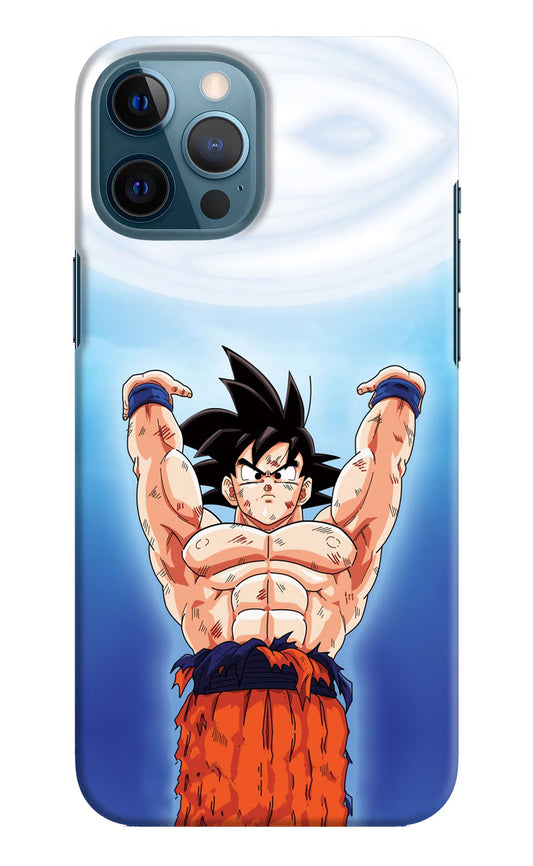 Goku Power iPhone 12 Pro Max Hard Case Back Cover by Casekaro