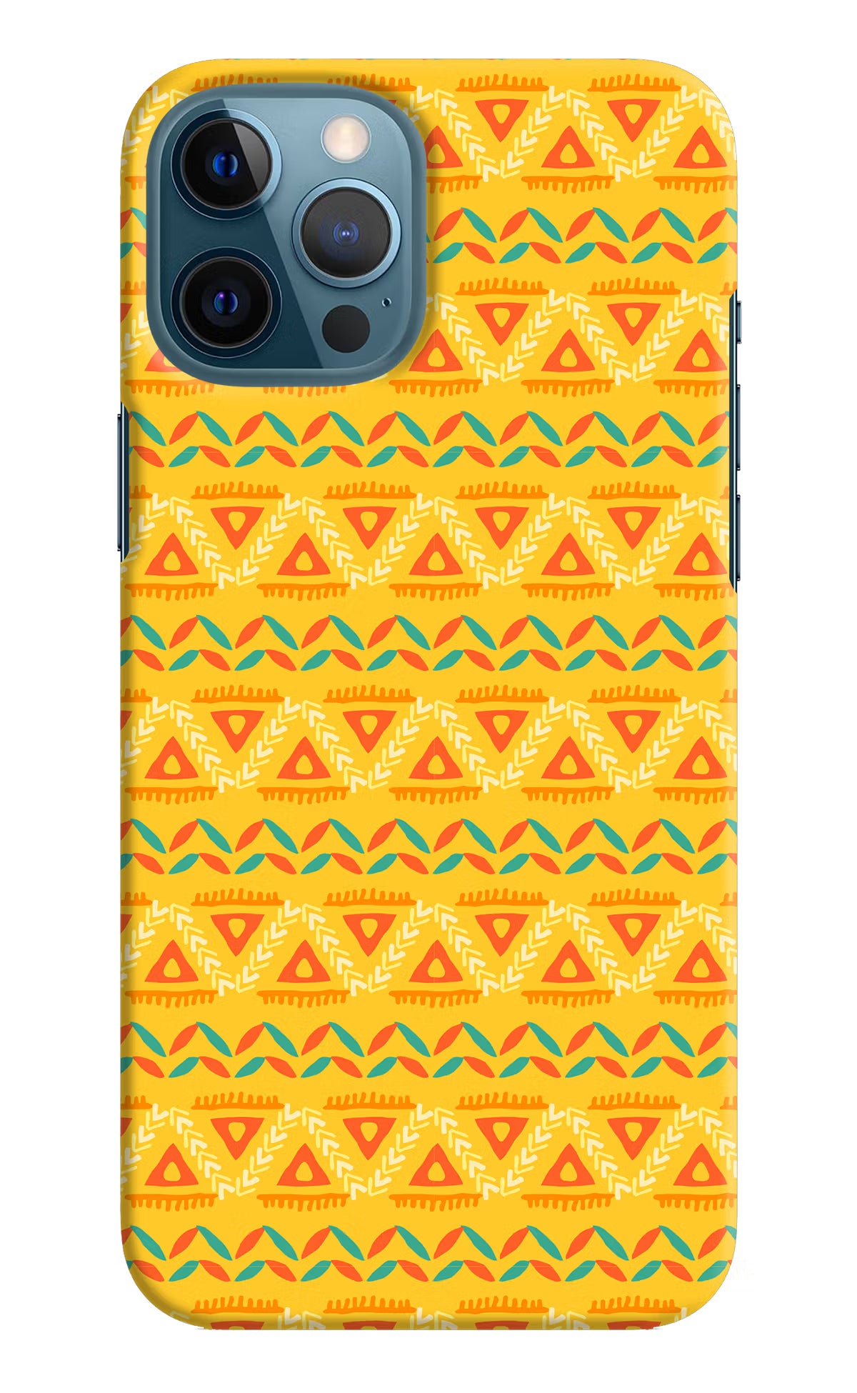 Tribal Pattern iPhone 12 Pro Max Hard Case Back Cover by Casekaro